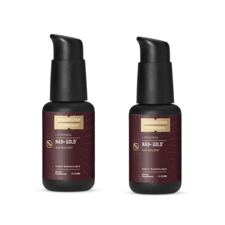 Quicksilver Scientific NAD+ Gold TMG (Cold Ship) 30 ml NADSMALL 2 PACK - POWER FIT SHOP — Powering Preparedness, Health &amp; Home