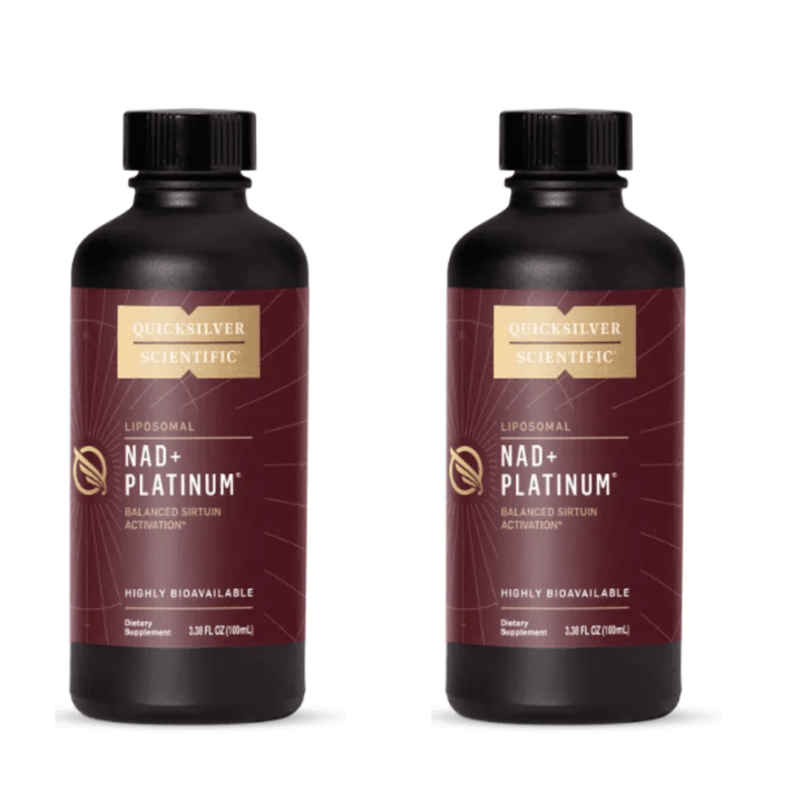 Quicksilver Scientific NAD+PLATNIUM 100 ml NADPLATINUM 2 PACK - POWER FIT SHOP — Powering Preparedness, Health &amp; Home