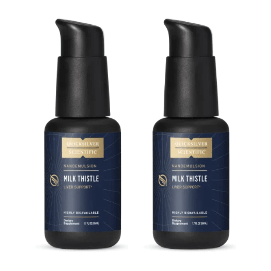 Quicksilver Scientific Nanoemulsified Milk Thistle MILKTHISTLE 2 PACK - POWER FIT SHOP — Powering Preparedness, Health &amp; Home