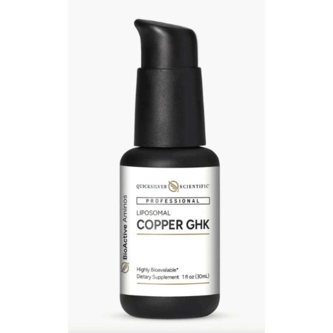 Quicksilver Scientific Oral Liposomal Copper GHK Supports Wellness 30 mL - POWER FIT SHOP — Powering Preparedness, Health &amp; Home