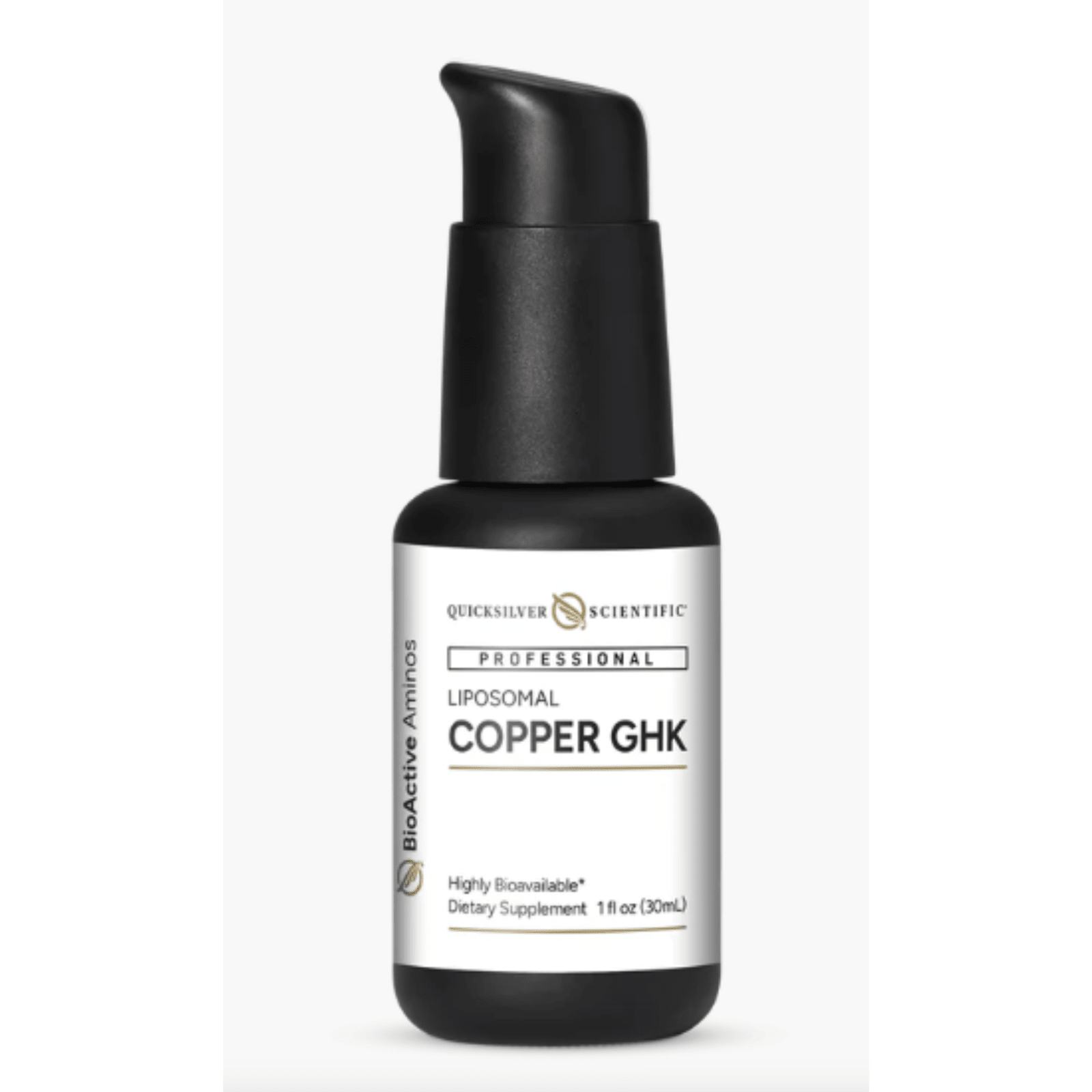 Quicksilver Scientific Oral Liposomal Copper GHK Supports Wellness 30 mL - POWER FIT SHOP — Powering Preparedness, Health & Home