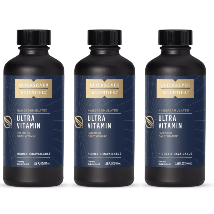 Quicksilver Scientific Quicksilver Ultra Vitamin 3.38Fl oz 100ml ULTRAVIT 3 PACK - POWER FIT SHOP — Powering Preparedness, Health &amp; Home