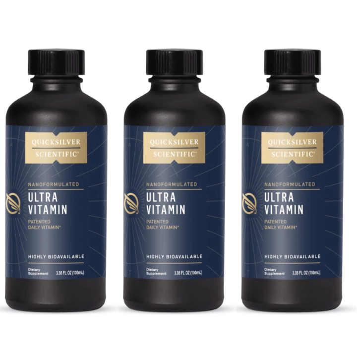 Quicksilver Scientific Quicksilver Ultra Vitamin 3.38Fl oz 100ml ULTRAVIT 3 PACK - POWER FIT SHOP — Powering Preparedness, Health &amp; Home