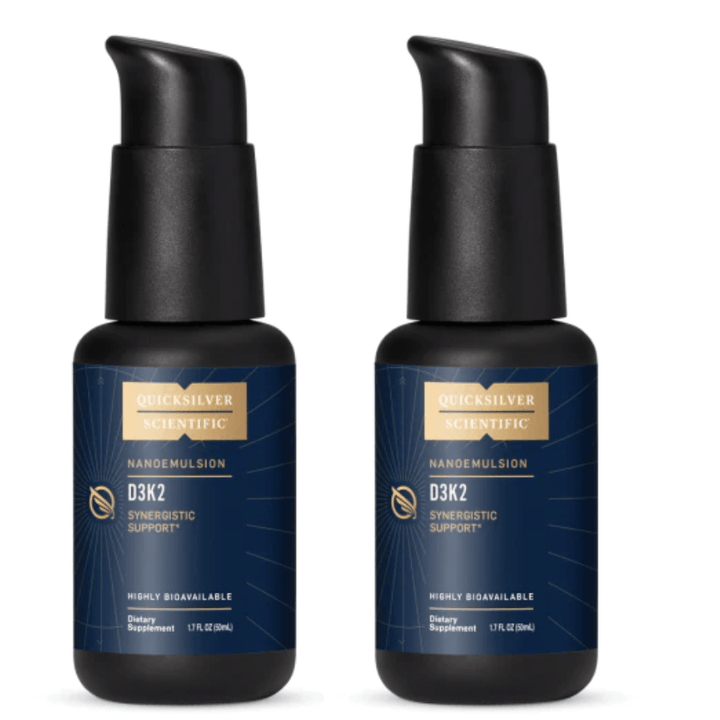 Quicksilver Scientific Vitamin D3/K2 1.7 Oz D3_K2 2 PACK - POWER FIT SHOP — Powering Preparedness, Health &amp; Home