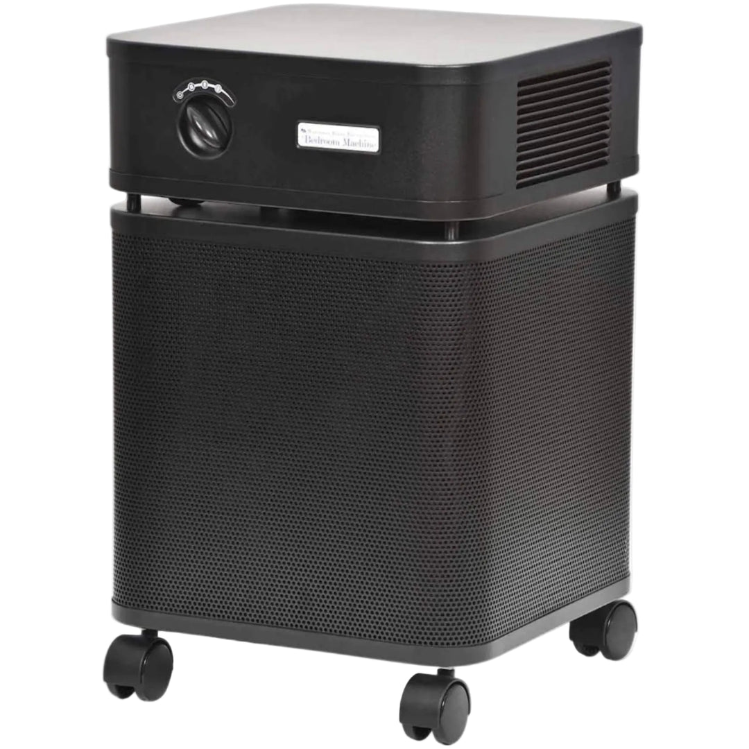 Austin Air HealthMate Plus HEPA Purifier Black B450B1 with wheels for easy mobility