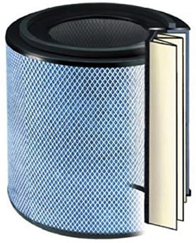 Austin Air Replacement Filter Healthmate Junior Plus HEPA FR250B in blue and white design, ideal for air purification.