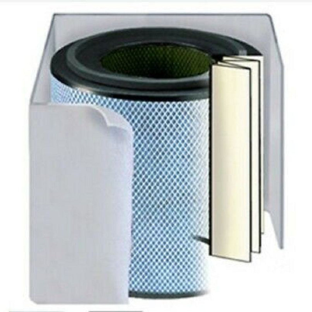 Austin Air Replacement Filter Standard Allergy HEGA FR405B in white, designed for allergy machine use.