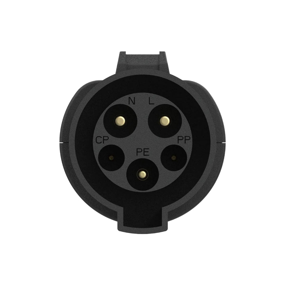 EcoFlow EV X-Stream Adapter and cable for fast home charging of EcoFlow DELTA Pro portable power station.