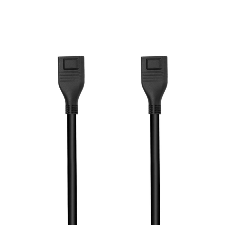 EcoFlow DELTA Max battery connection cable, 3.2ft power extension cord for EcoFlow portable power stations, black and durable.