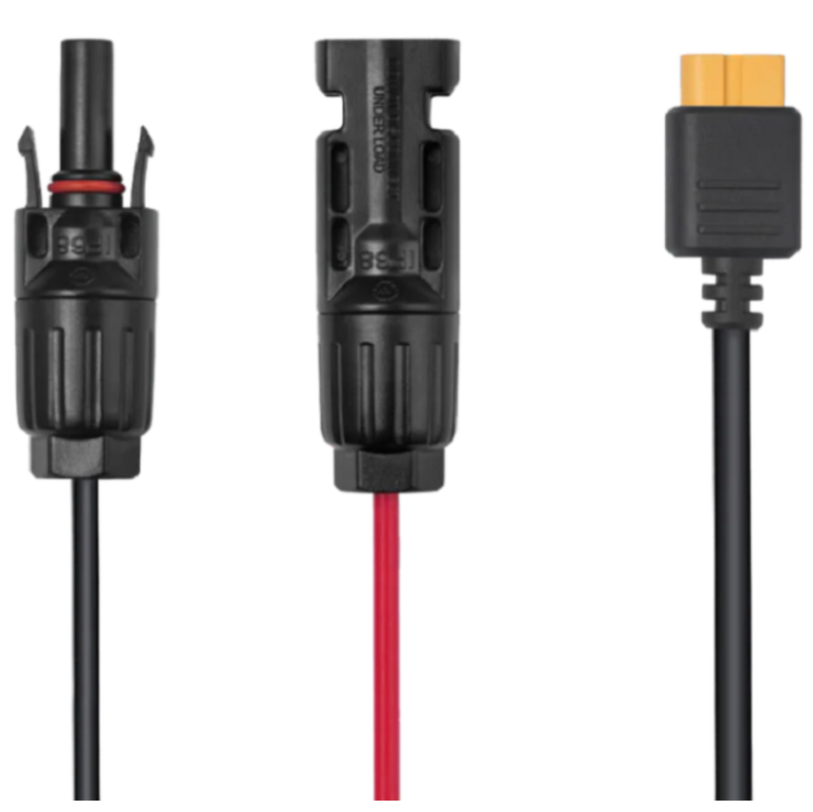 EcoFlow Solar to XT60 Solar Cable 5M/ 16.4 feet Durable for Portable Power System close-up view