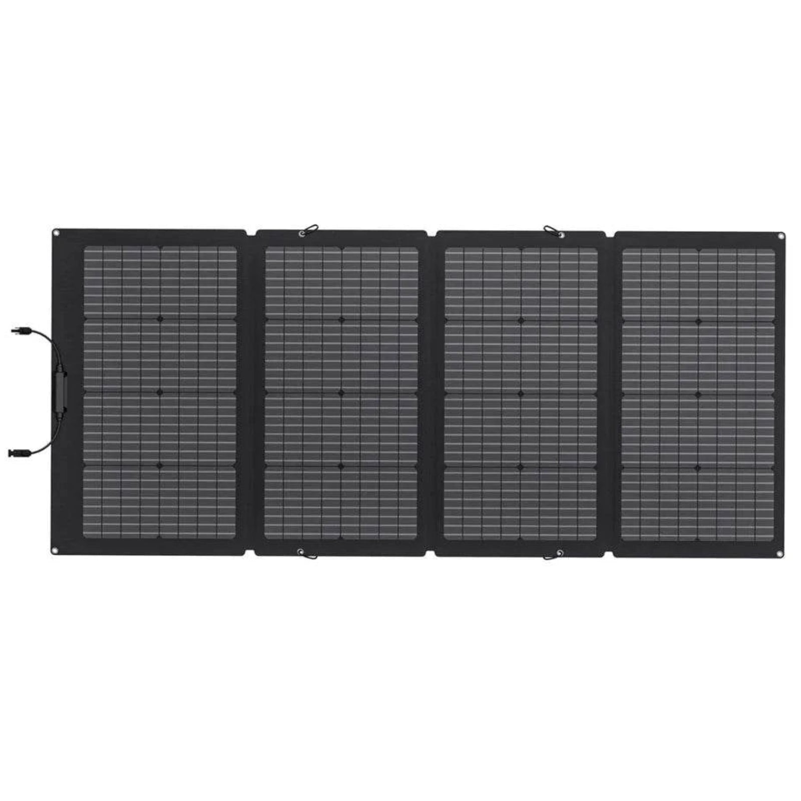 EcoFlow NextGen 220W Bifacial Solar Panel Waterproof Kit for Camping and RV - compact design for outdoor use