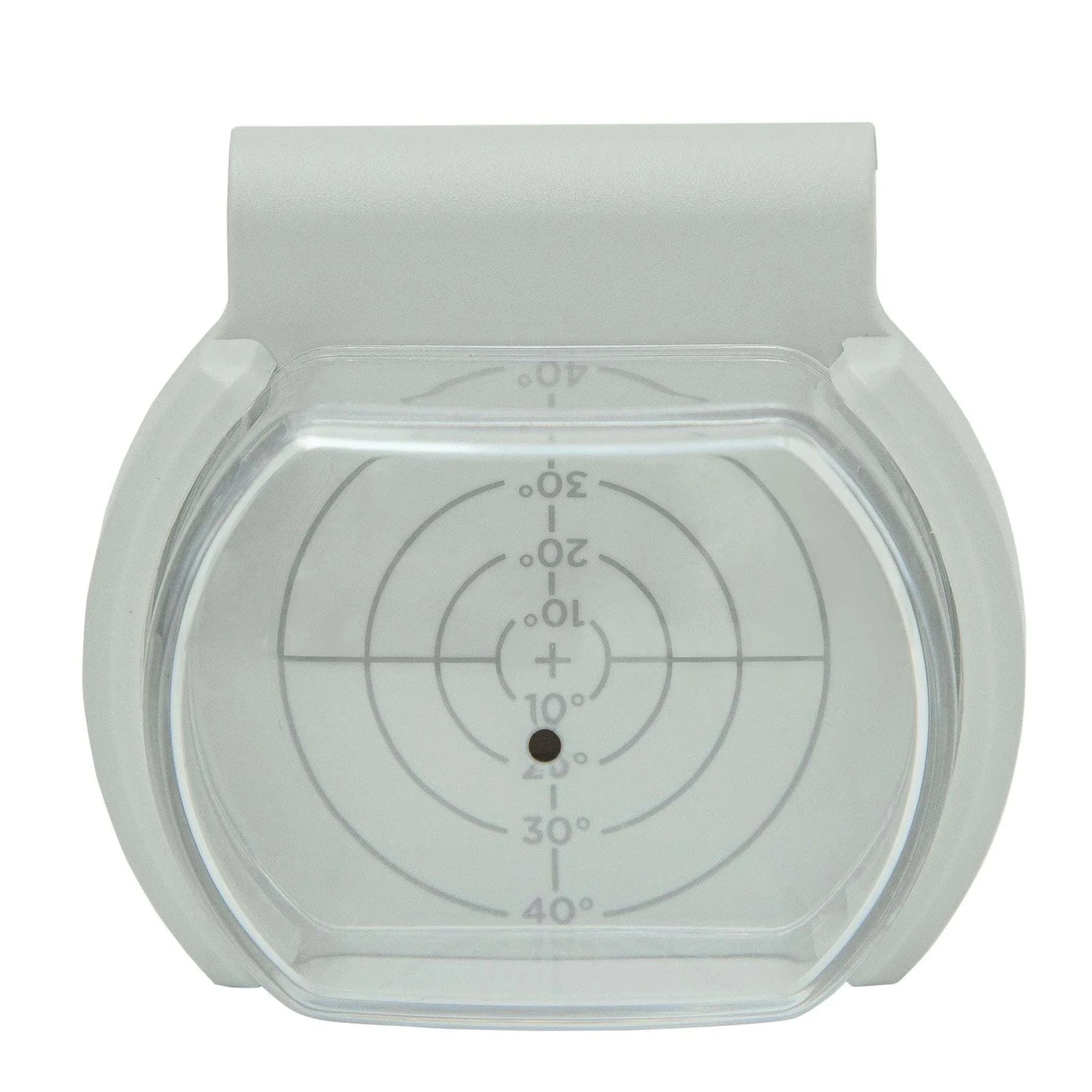 EcoFlow Solar Angle Guide SolarAG Adjustable Solar Panel Positioning Tool showing clear level indicator with angle markings.