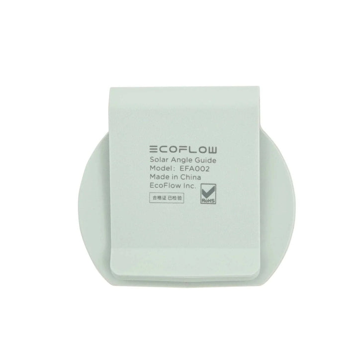 EcoFlow SolarAG adjustable solar panel positioning tool with angle guide for optimal sunlight alignment.