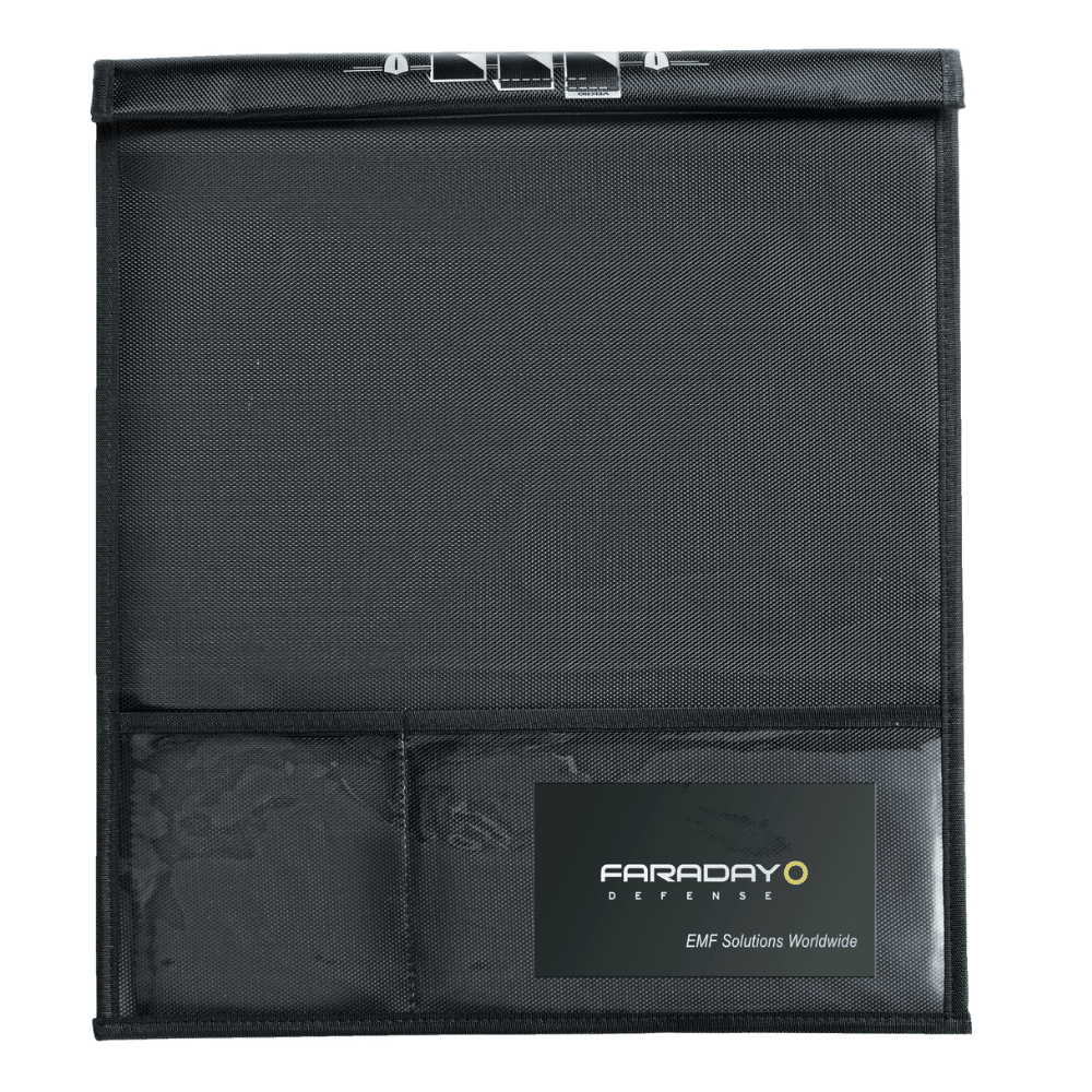 Faraday Jacket Forensic Faraday Laptop Bag Blocks Cell Signal 14"x16" - POWER FIT SHOP — Powering Preparedness, Health & Home