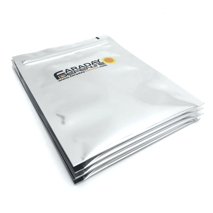 Faraday 3 PC Cell Phone NEST - Z 7.0 Mil 5 - Layer EMP Bags 5" x 7" - POWER FIT SHOP — Powering Preparedness, Health &amp; Home