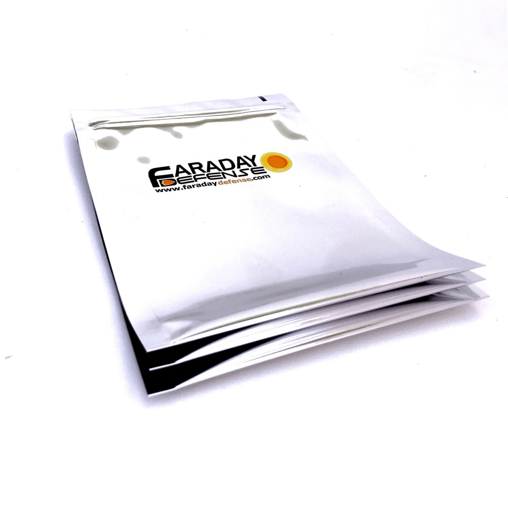 Faraday 3 PC Cell Phone NEST - Z 7.0 Mil 5 - Layer EMP Bags 5" x 7" - POWER FIT SHOP — Powering Preparedness, Health &amp; Home