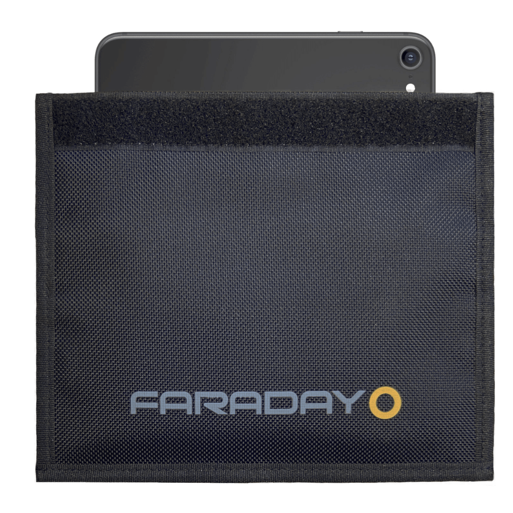 Faraday Jacket Forensic Cell Phone Triple Layer Fabric Bag 8" x 4.5" - POWER FIT SHOP — Powering Preparedness, Health &amp; Home