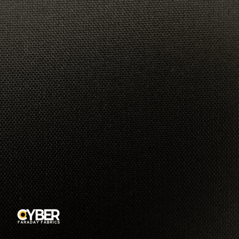 Faraday Cyber NC - BLACK Fabric EMF RF Shielding Fabric Roll 50"x1&