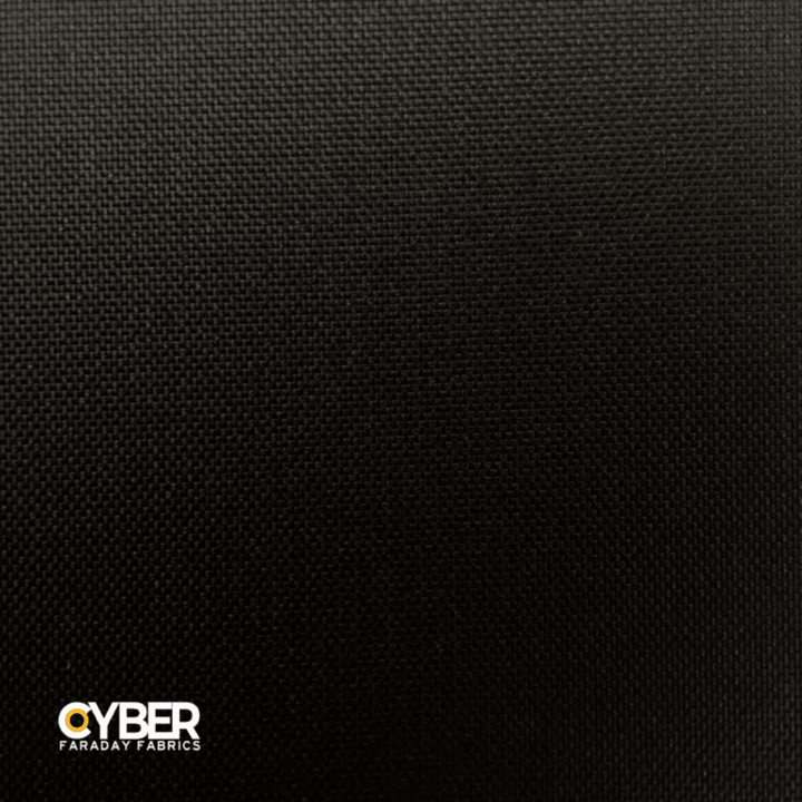 Faraday Cyber NC - BLACK Fabric EMF RF Shielding Fabric Roll 50"x1&