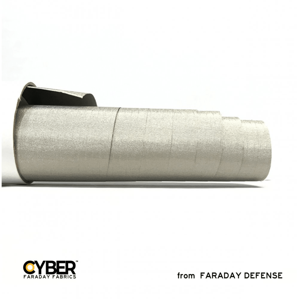 Faraday Cyber NC - RS EMF RF Shielding Nickel Copper Fabric Roll 54" x1&