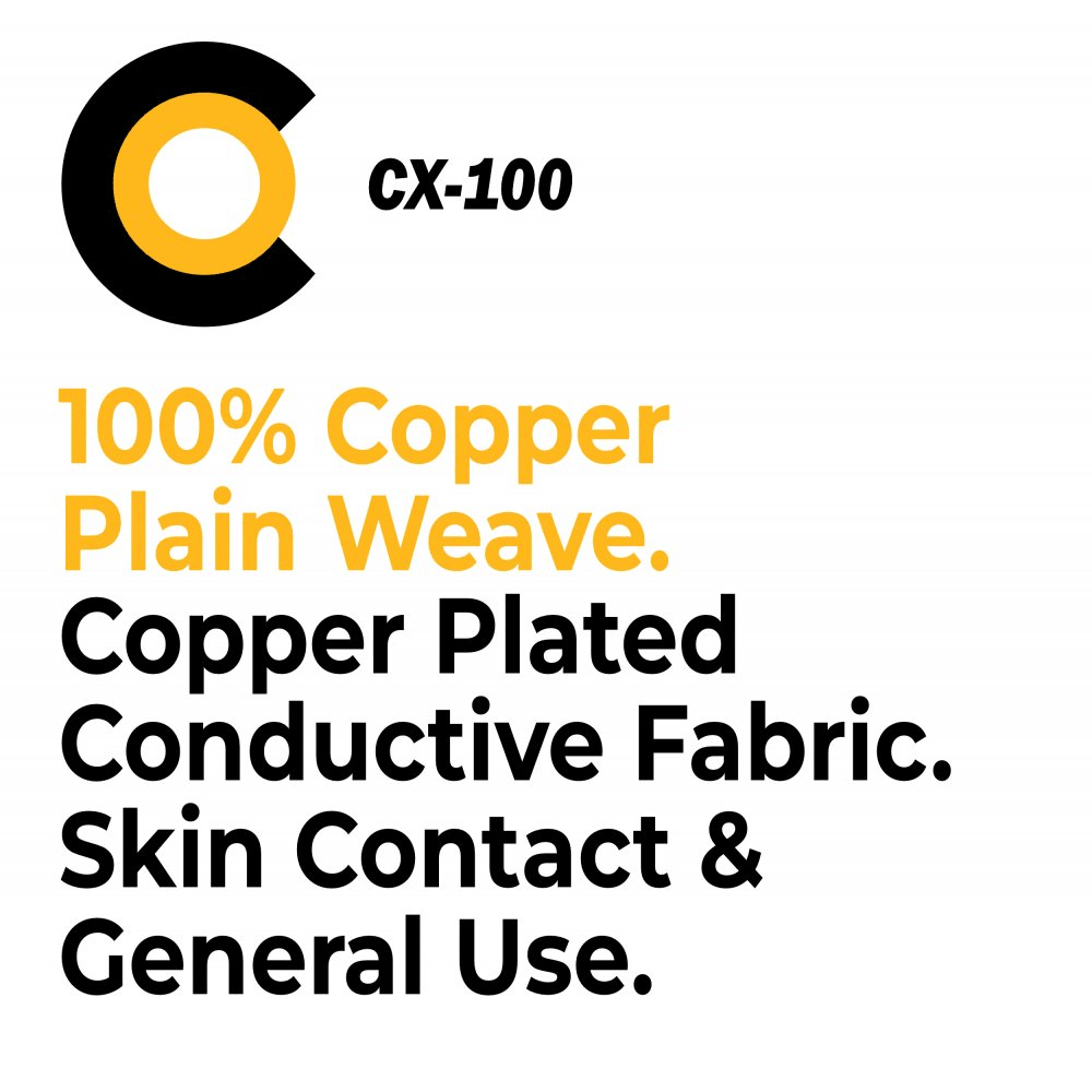 Faraday Cyber CX 100 Fabric EMF RF Shielding 100% Copper Plated 53"x1' - POWER FIT SHOP — Powering Preparedness, Health & Home