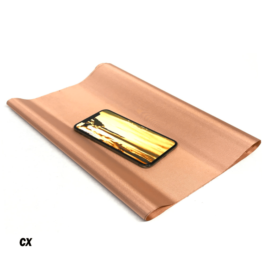 Faraday Cyber CX Faraday Fabric EMF RF Shielding Copper Roll 44" x 1&