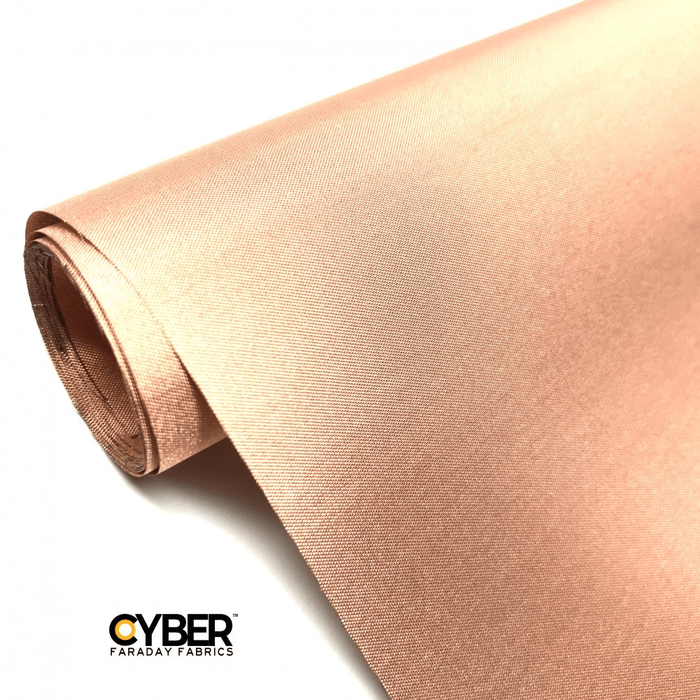 Faraday Cyber CX Faraday Fabric EMF RF Shielding Copper Roll 44" x 1&