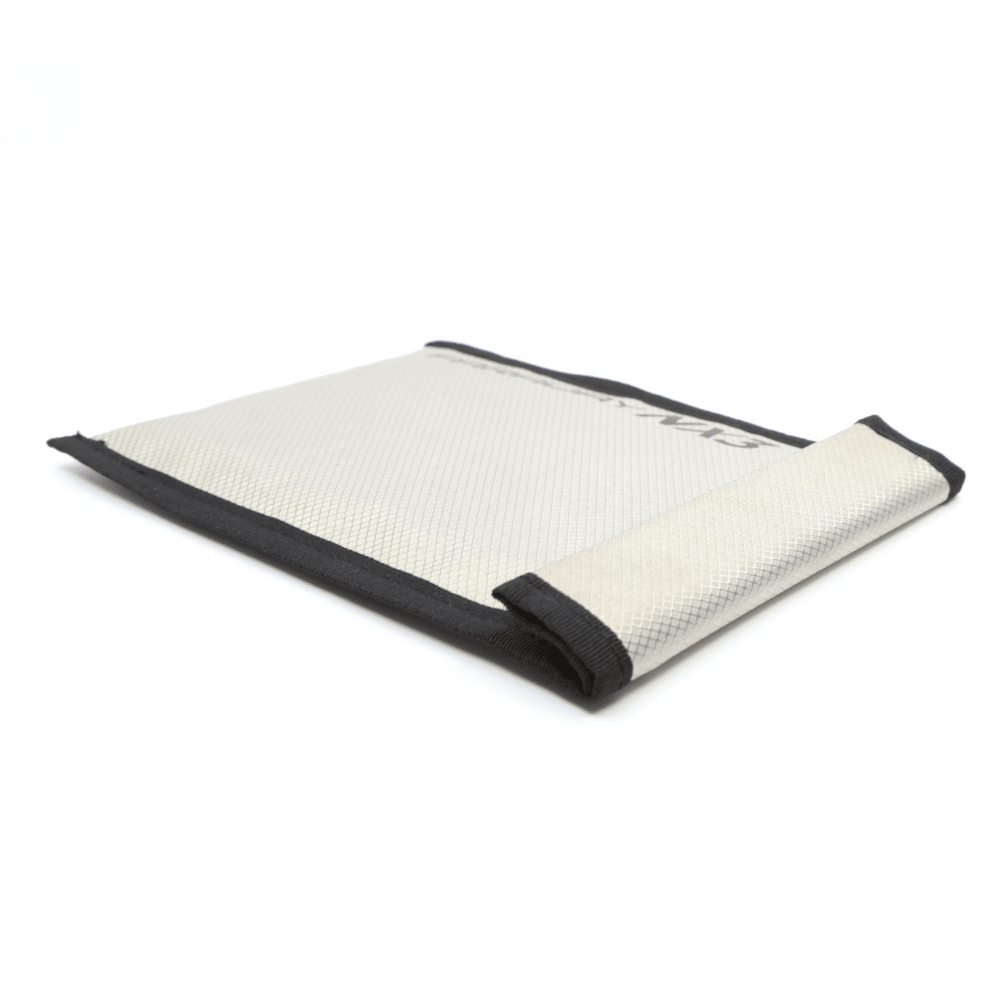 Faraday Defense NX3 ESD EMP triple-layer cyber fabric forensic bag, 16x20 inches, designed for electronic device protection.
