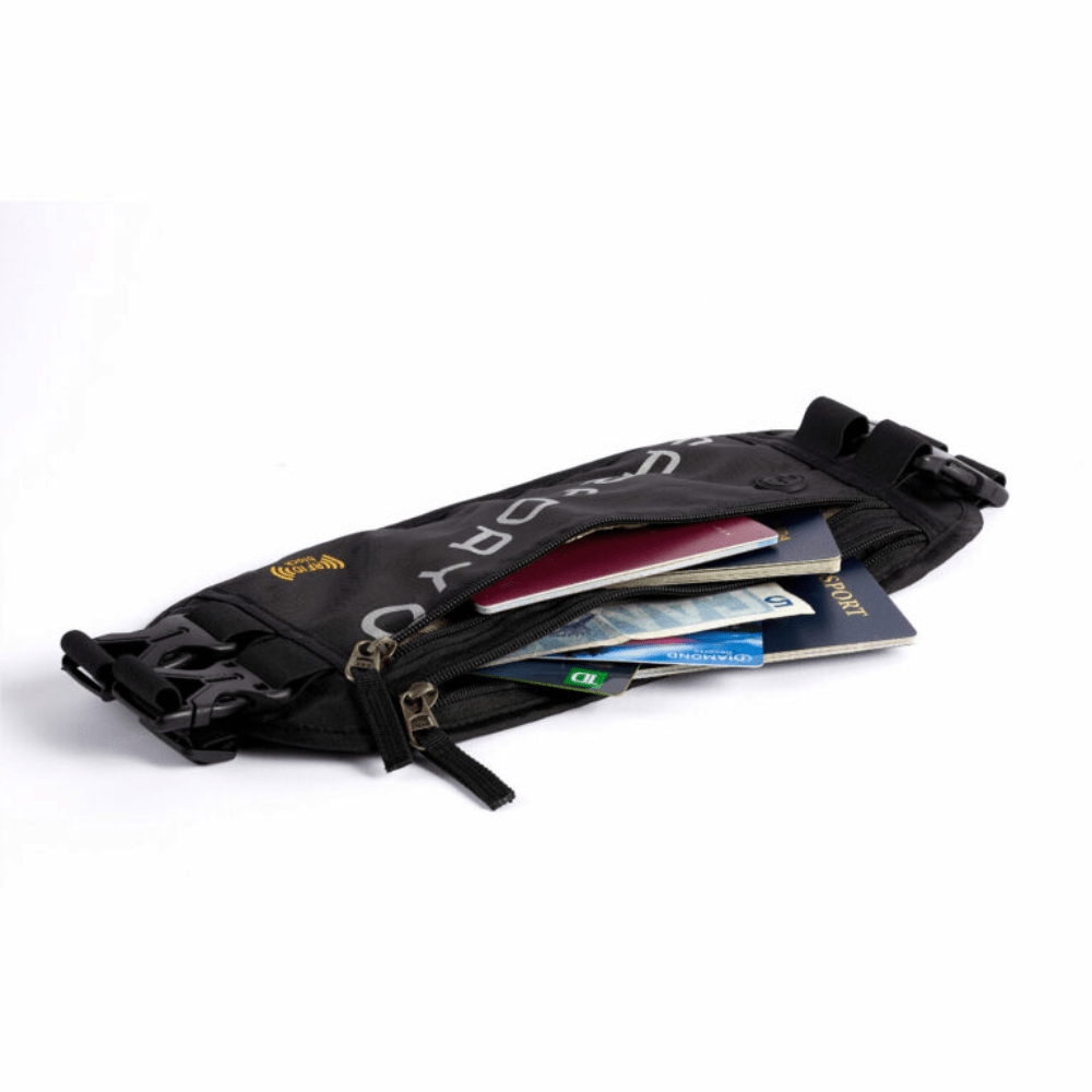 Faraday Waist Pack RFID Belt Signal Blocking Dual Adjustable Bag - POWER FIT SHOP — Powering Preparedness, Health &amp; Home