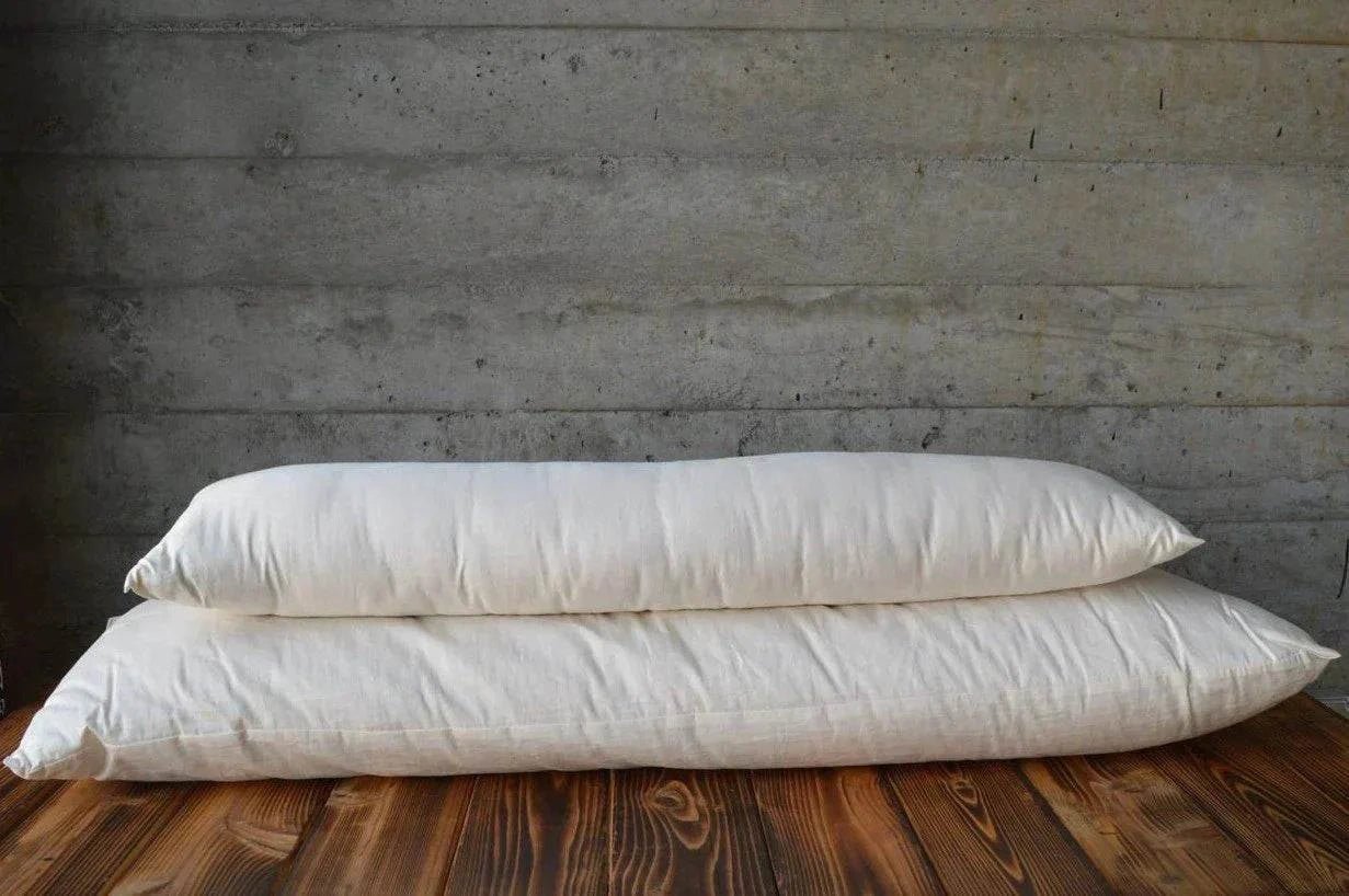Holy Lamb Organics Body Pillow Wool - Filled Buddy Size Case 11" x 43" - POWER FIT SHOP — Powering Preparedness, Health & Home