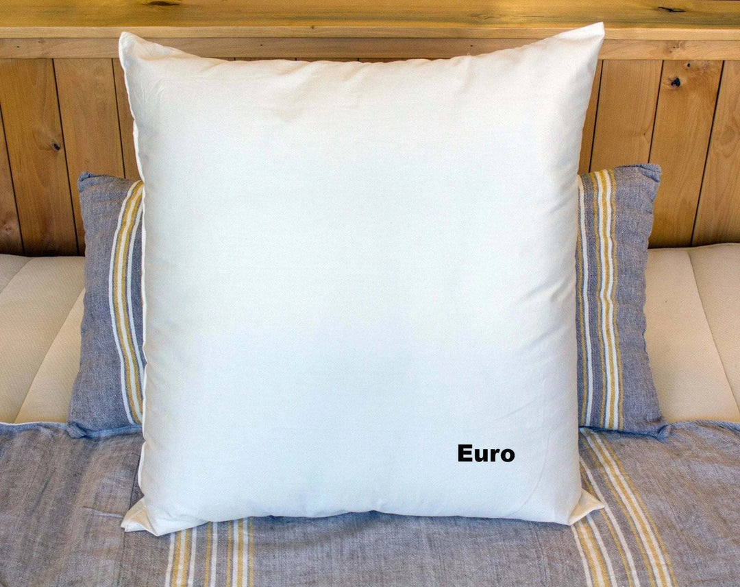 Holy Lamb Organics Bed Pillows Eco Wool - filled Regular Euro 26" x 26" - POWER FIT SHOP — Powering Preparedness, Health &amp; Home