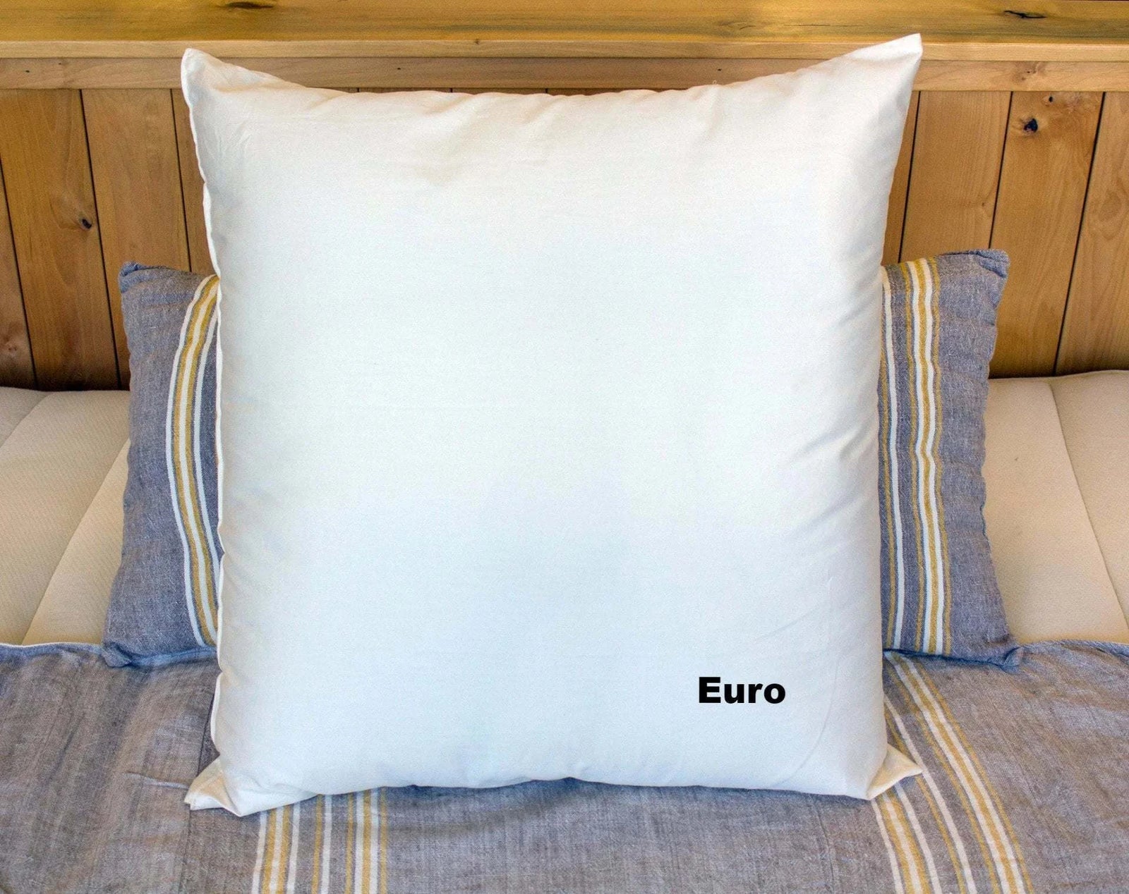Holy Lamb Organics Bed Pillows Eco Wool - filled Regular Euro 26" x 26" - POWER FIT SHOP — Powering Preparedness, Health & Home