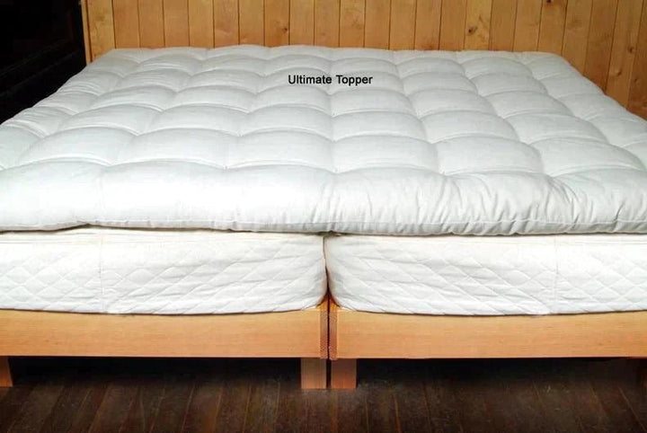 Holy Lamb Organics Quilted Mattress Topper Deep Sleep Queen 60" x 80" - POWER FIT SHOP — Powering Preparedness, Health &amp; Home