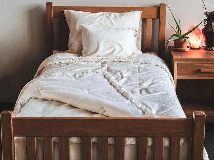 Holy Lamb Organics Comforter Wool Perfect Comfort Full/Queen 92" x 88" - POWER FIT SHOP — Powering Preparedness, Health &amp; Home