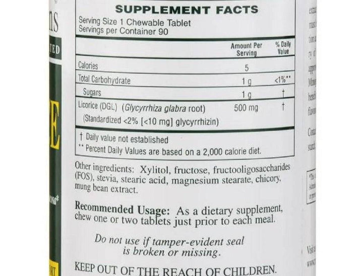 Rx Vitamins Chewable Licorice DGL 90 Tablets Digestive Support - POWER FIT SHOP — Powering Preparedness, Health &amp; Home