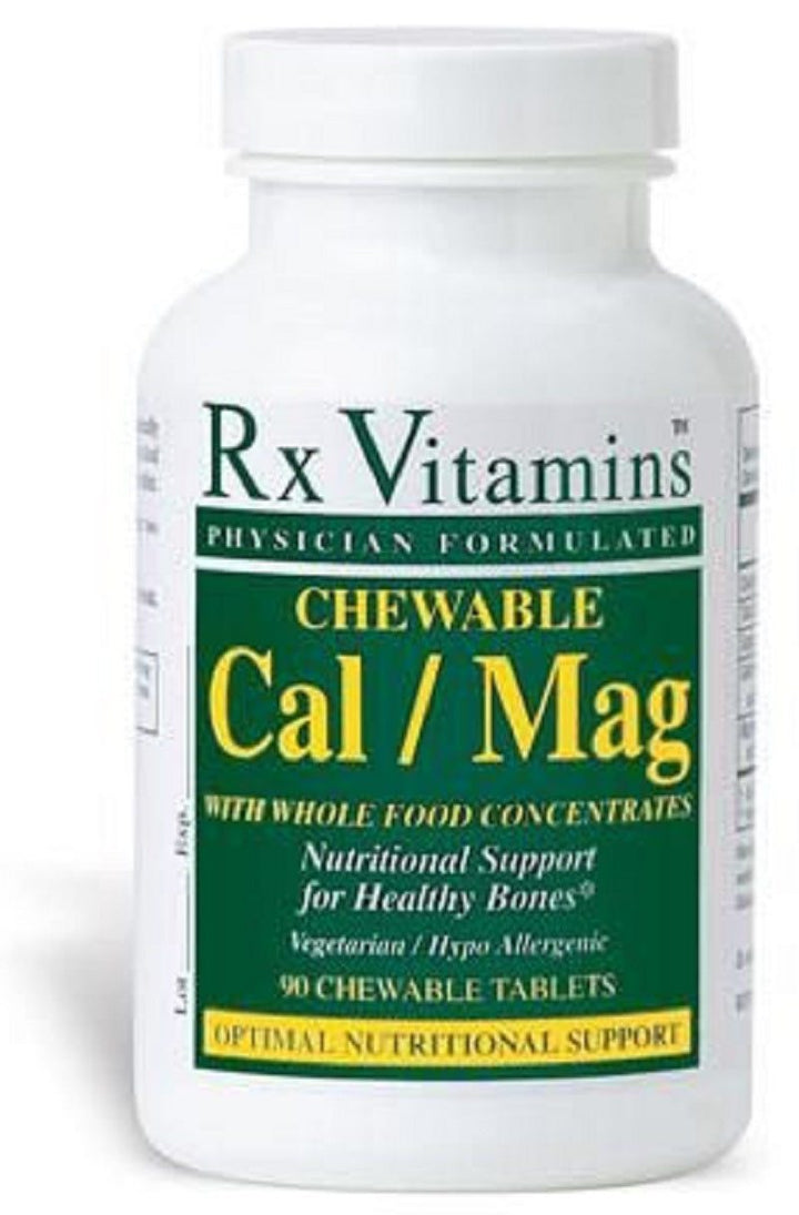 Rx Vitamins For Human Calcium Magnesium Vanilla Chewables 90 Tablets - POWER FIT SHOP — Powering Preparedness, Health &amp; Home