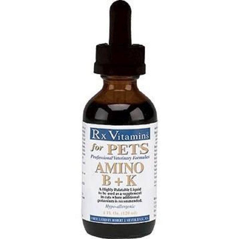 Rx Vitamins For Pets Amino B+K B Potassium For Dogs and Cats 4 OZ - POWER FIT SHOP — Powering Preparedness, Health & Home