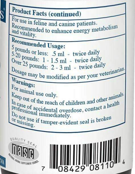Rx Vitamins For Pets Amino B Plex 2 Oz B Amino Acids for Dogs and Cats - POWER FIT SHOP — Powering Preparedness, Health &amp; Home