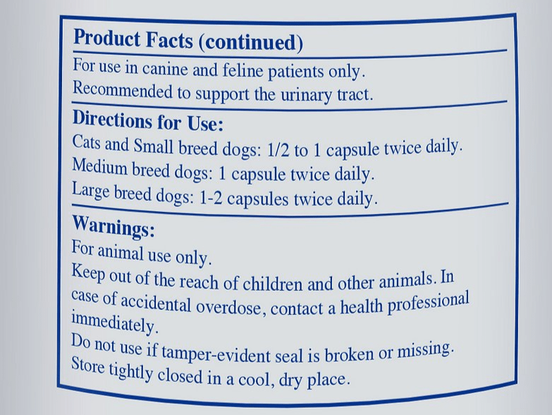 Rx Vitamins For Pets Cranberry Rx