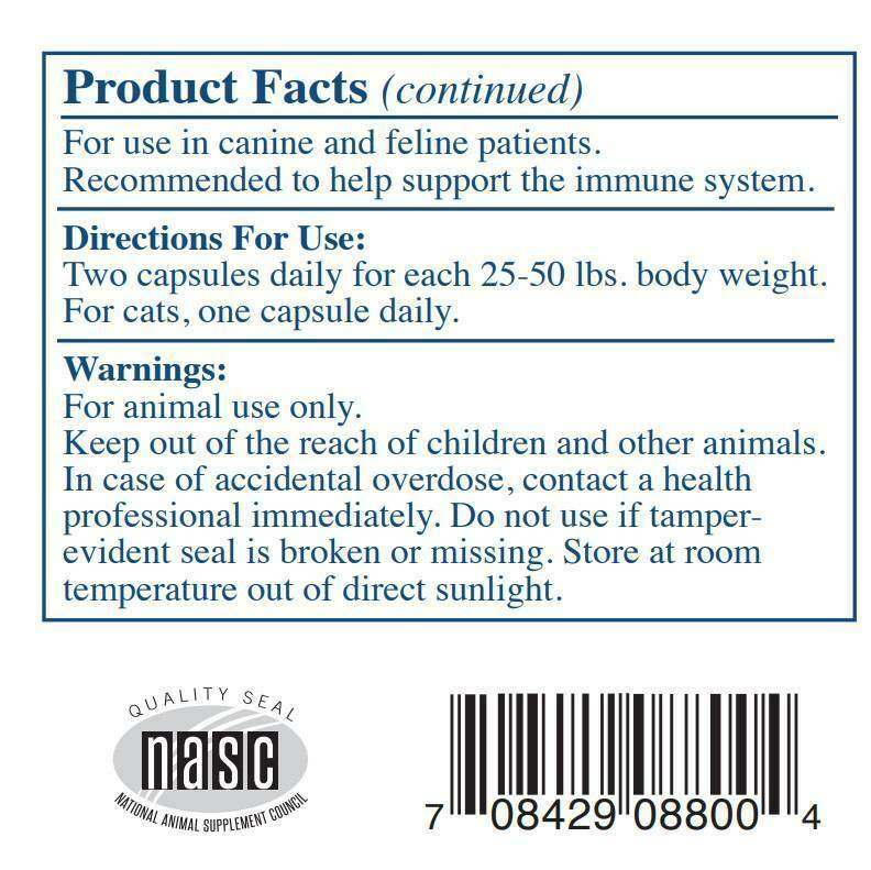 Rx Vitamins for Pets Immuno Support 60 Caps Bones For Dogs and Cats - POWER FIT SHOP — Powering Preparedness, Health &amp; Home