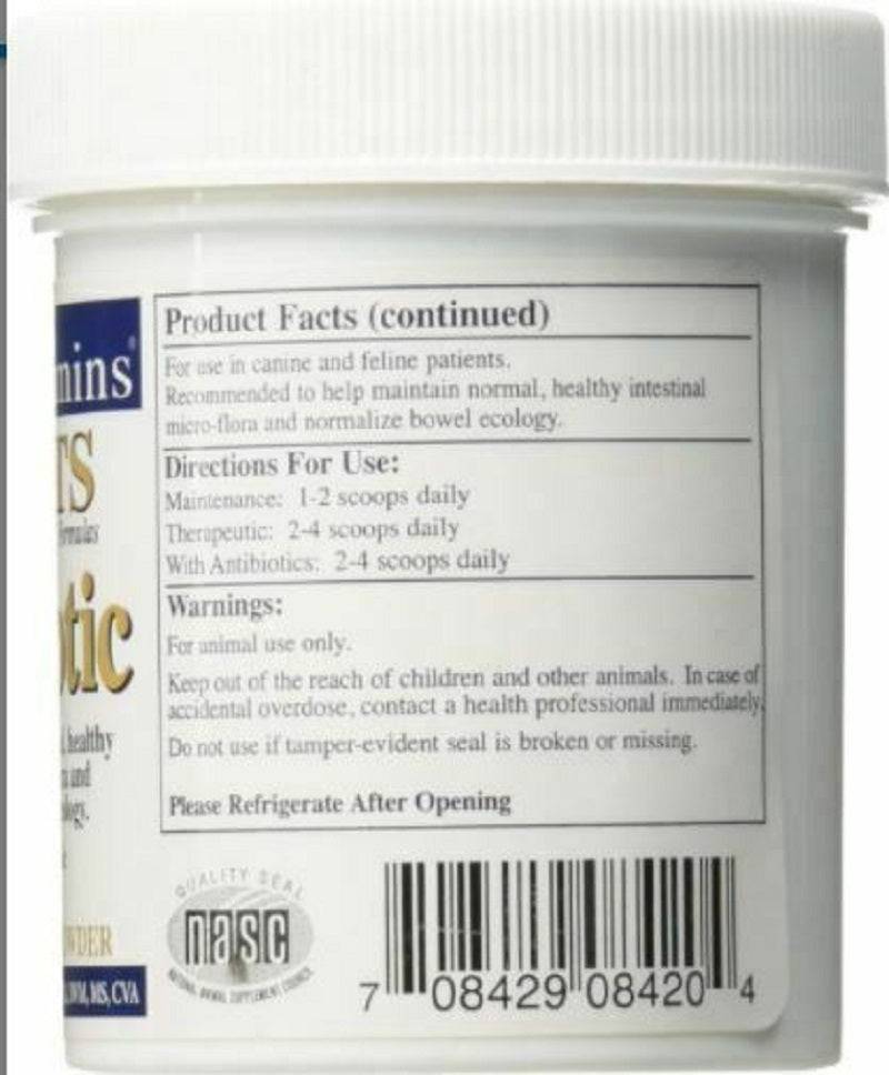 Rx Vitamins For Pets Rx Biotic Digestive Health Powder 2.12 Oz - POWER FIT SHOP — Powering Preparedness, Health &amp; Home