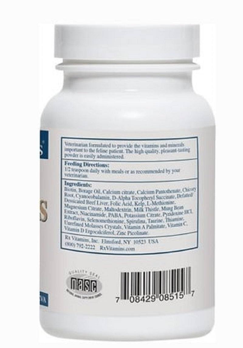 RX Vitamins For Pets Rx Essentials For Cats Natural Nutrition 4 oz - POWER FIT SHOP — Powering Preparedness, Health &amp; Home