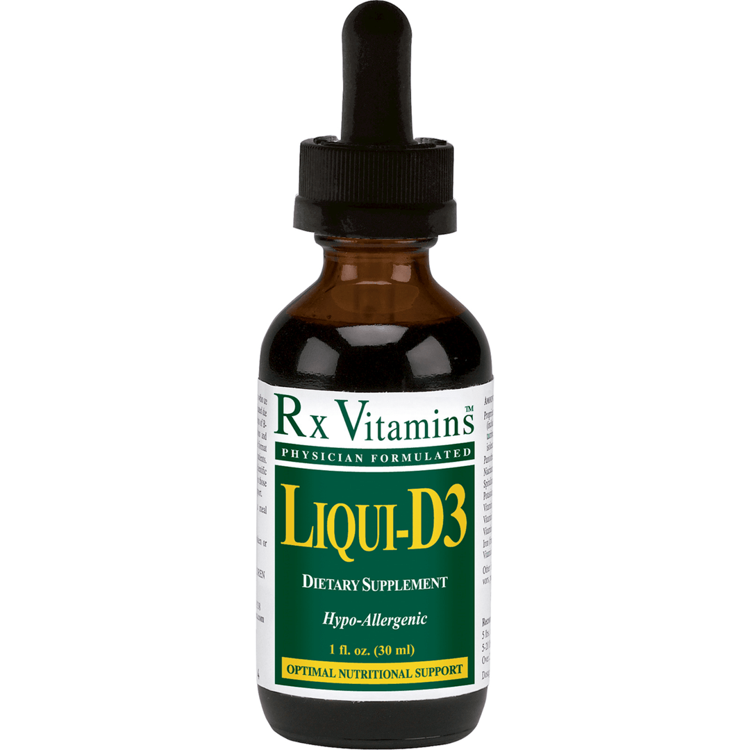 Rx Vitamins For Human Liqui D3 1 Oz High Absorption Vitamin D3 - POWER FIT SHOP — Powering Preparedness, Health &amp; Home