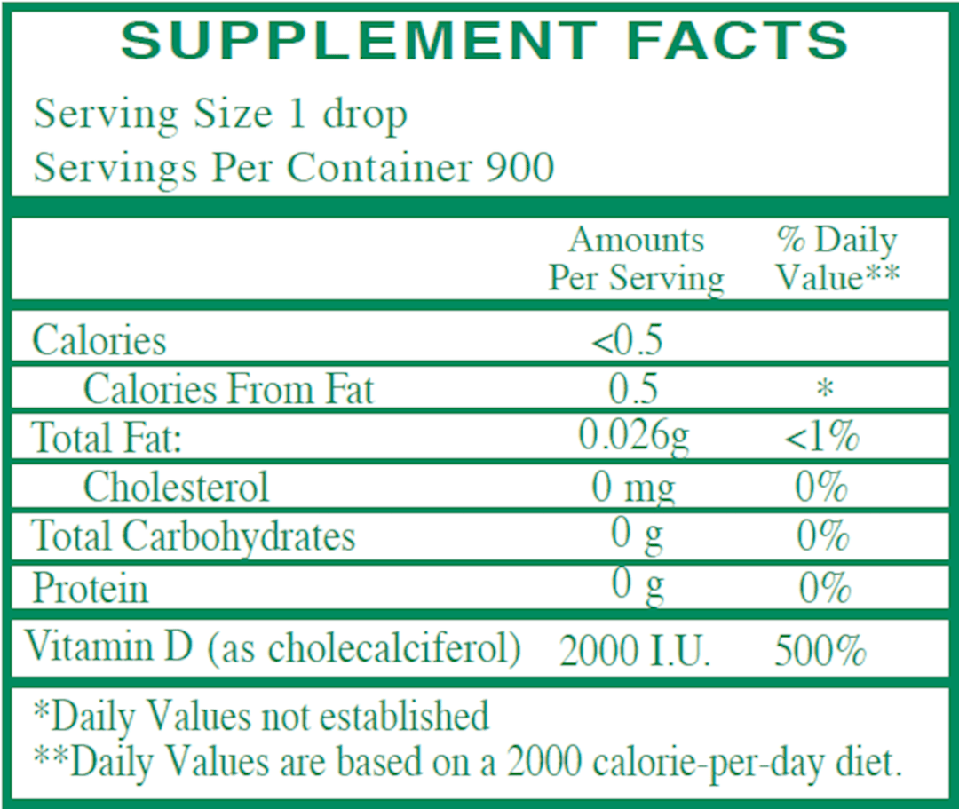 Rx Vitamins For Human Liqui D3 1 Oz High Absorption Vitamin D3 - POWER FIT SHOP — Powering Preparedness, Health &amp; Home
