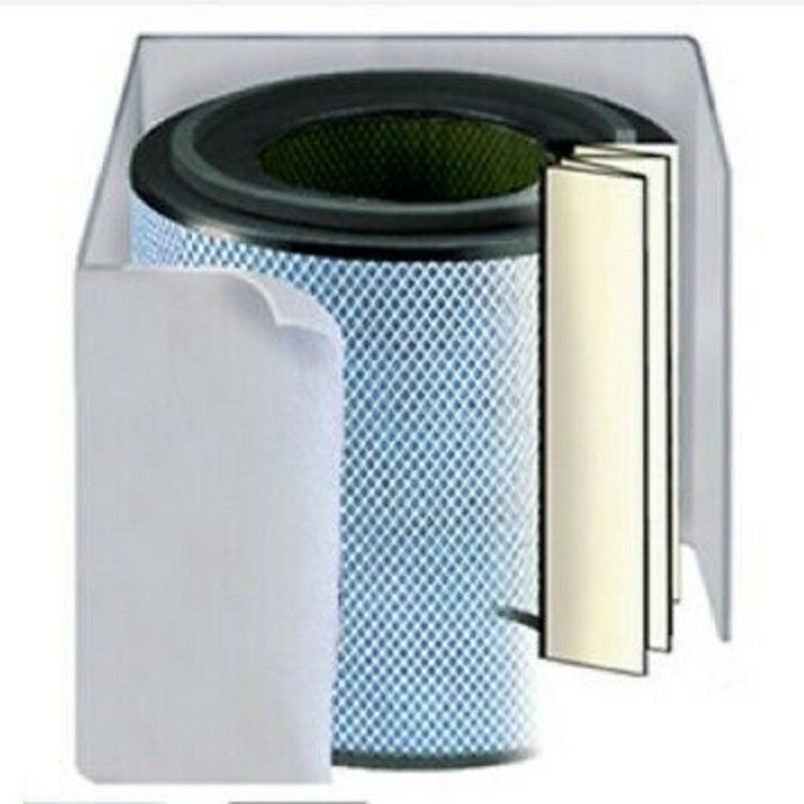 Austin Air Replacement Filter Standard Allergy HEGA FR405B in white, designed for allergy machine use.