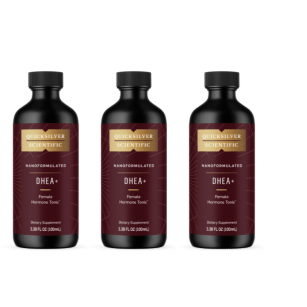 Quicksilver Scientific Nano formulated Female Hormone Tonic (100ml) 3 PACK - POWER FIT SHOP — Powering Preparedness, Health & Home