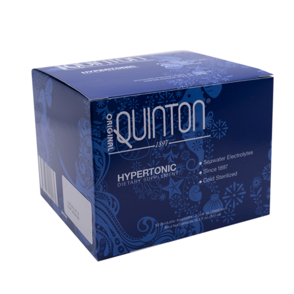 Quicksilver Scientific Quinton Hypertonic (30) Rene Quinton 30 Vials 2 PACK - POWER FIT SHOP — Powering Preparedness, Health &amp; Home