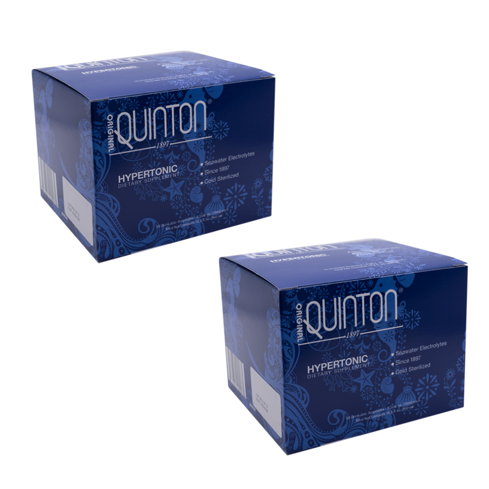 Quicksilver Scientific Quinton Hypertonic (30) Rene Quinton 30 Vials 3 PACK - POWER FIT SHOP — Powering Preparedness, Health & Home