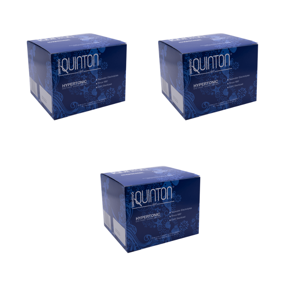 Quicksilver Scientific Quinton Hypertonic (30) Rene Quinton 30 Vials 3 PACK - POWER FIT SHOP — Powering Preparedness, Health & Home