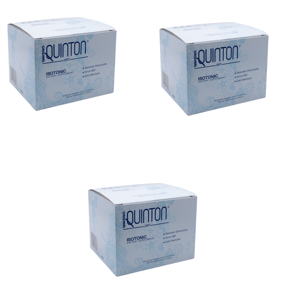 Quicksilver Scientific Quinton Isotonic (30) QUIN - ISO 30 Vials 3 PACK - POWER FIT SHOP — Powering Preparedness, Health & Home